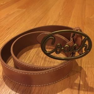 COACH Leather Belt